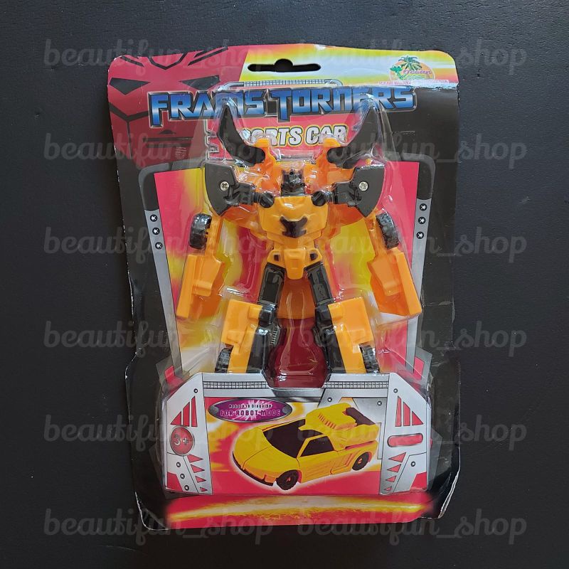 Mobil robot transformer | mobil mobilan transfomer robot kuning | mainan robot berubah jadi mobil se