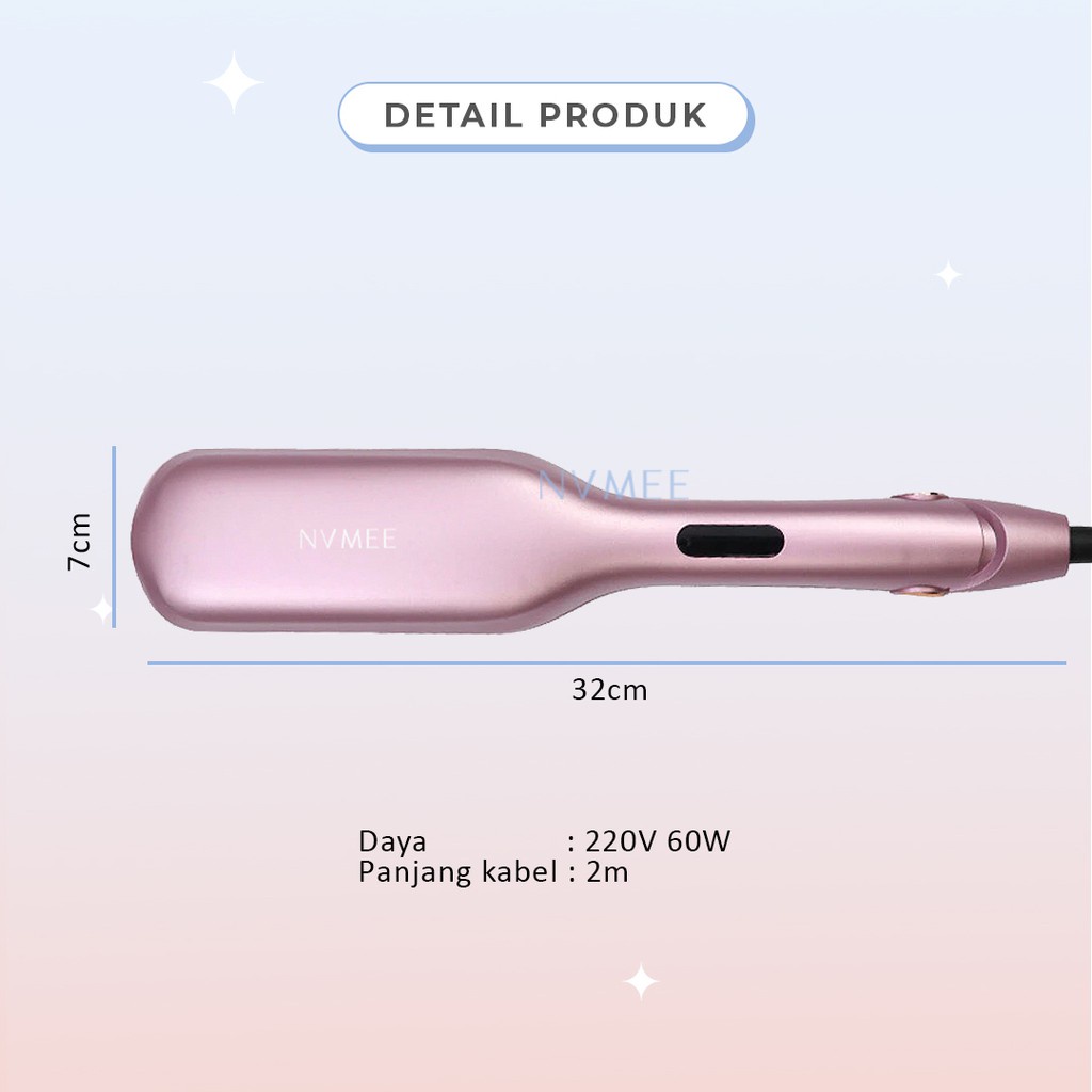 CATOKAN RAMBUT JUPITER HAIR STYLER GELOMBANG WAVE PROFESIONAL ORIGINAL NVMEE