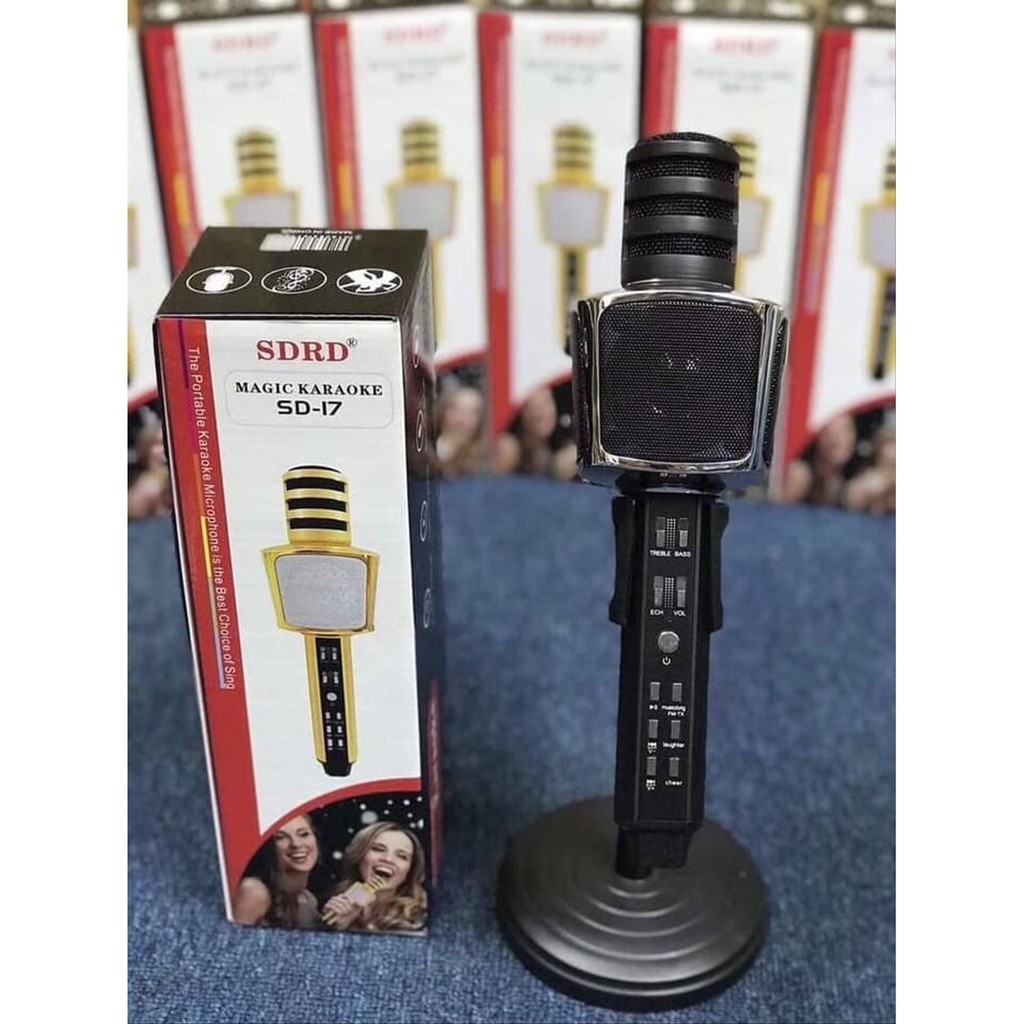 Microphone Bluetooth Karaoke Original Fleco SD-17