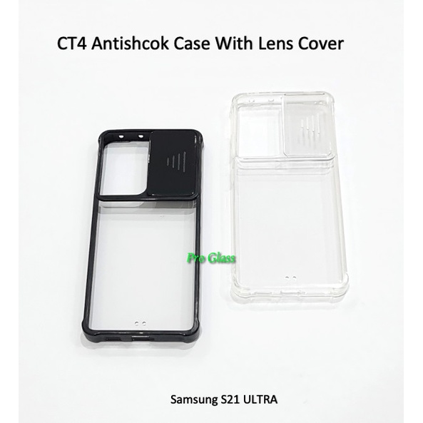 CT4 Samsung S21 S21 Plus S21 Ultra Antishock Silicone Hybrid Case