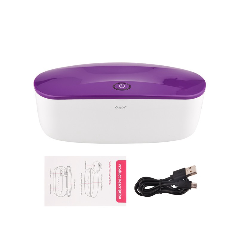 

CkeyiN Kotak Sterilisasi Uv Portabel Dengan 20 Lampu Led Dan Usb Charging Untuk Alat Makeup Kecantikan Jd077