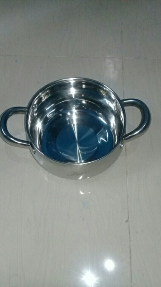Panci Stainless Calypso Steel +tutup Kaca Size (1,7)/(2,4)/(2,9)/ Panci Di Jual Per-biji