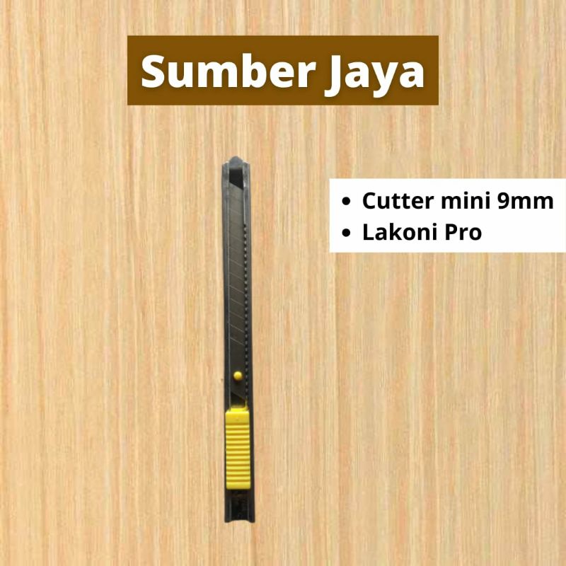 

Cutter Kecil 9mm Lakoni
