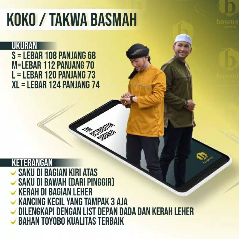 Taqwa Basmah / Koko Dewasa