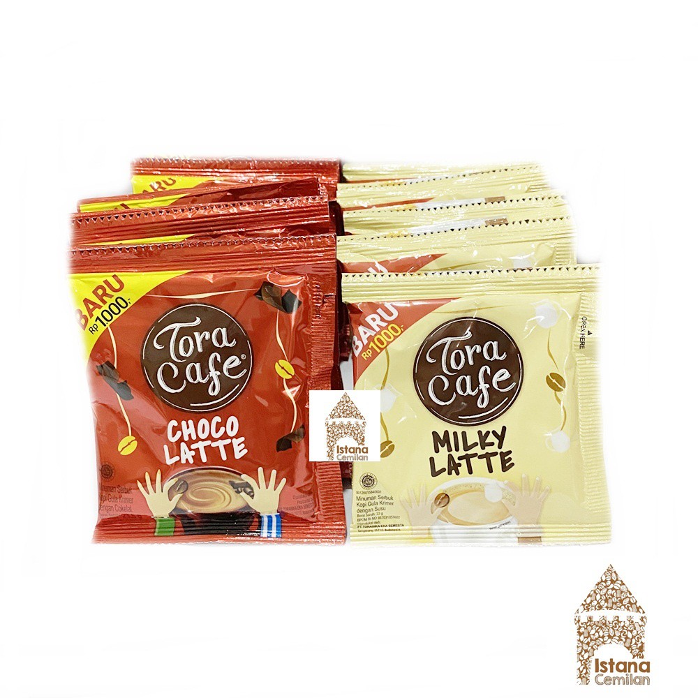 Torabika Tora Cafe Choco LAtte / Milky Latte (10 pcs) . Tora Bika