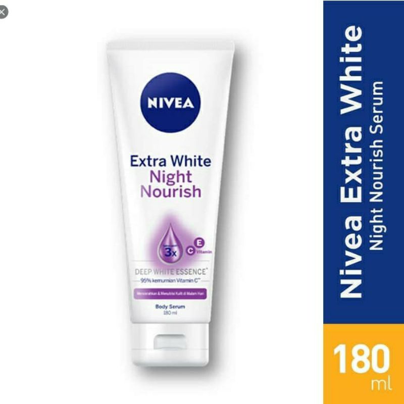 NIVEA NIGHT NOURISH BODY SERUM 180 ML