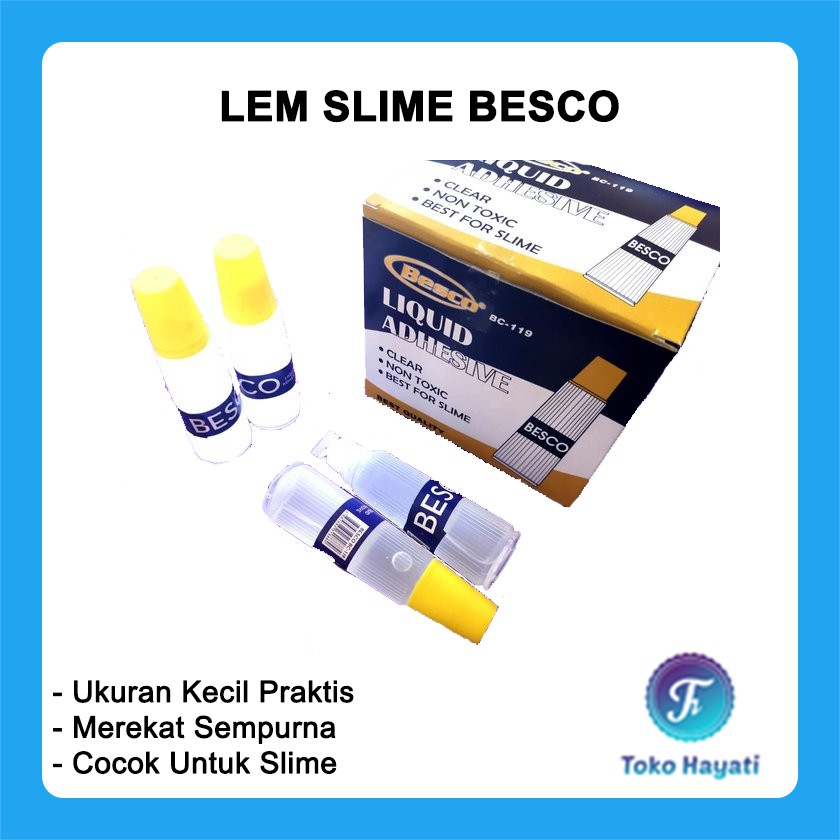 

Lem Cair Besco Bahan Slime - Liquid Adhesive