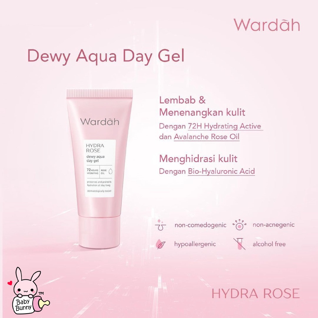 ❤ BELIA ❤ WARDAH Hydra Rose Dewy Skin Starter Kit (✔BPOM)