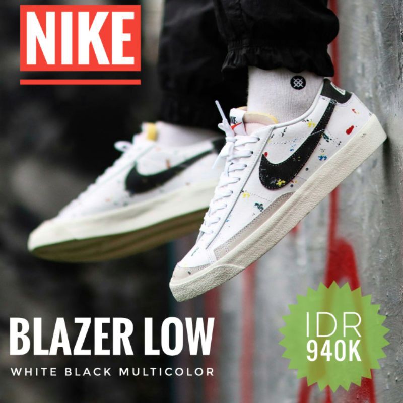 nike blazer low multicolor
