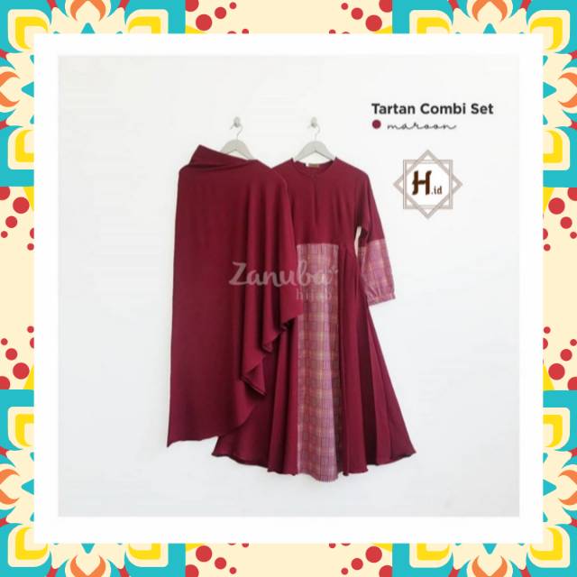 Zanuba Tartan Combi Set