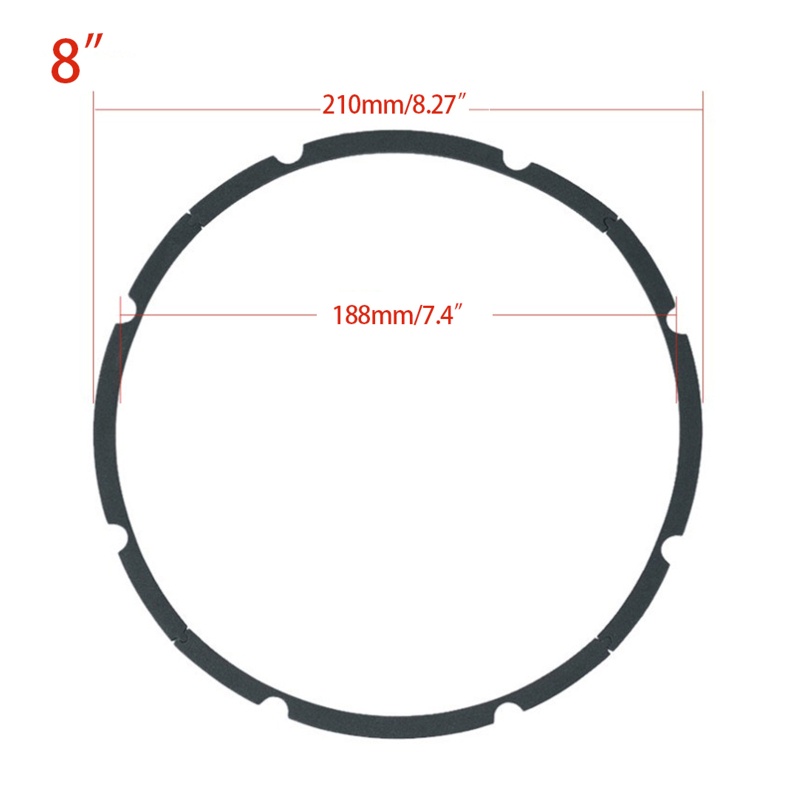 Vivi Ring Gasket Speaker Surround Bahan Busa Untuk Reparasi