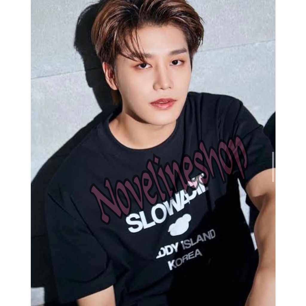 [COD] TSHIRT KAOS KPOP SLOWACID TEDDY ISLAND NCT TAEIL PREMIUM COTTON COMBED 30S