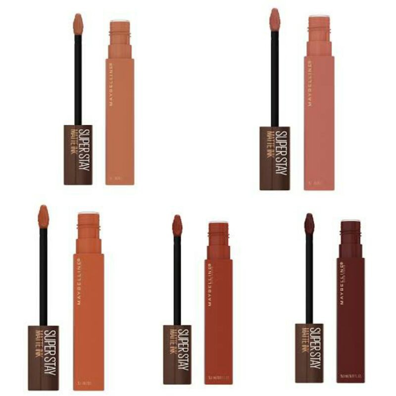 Maybelline Super Stay Matte Ink Liquid Lipstick Coffee Edition