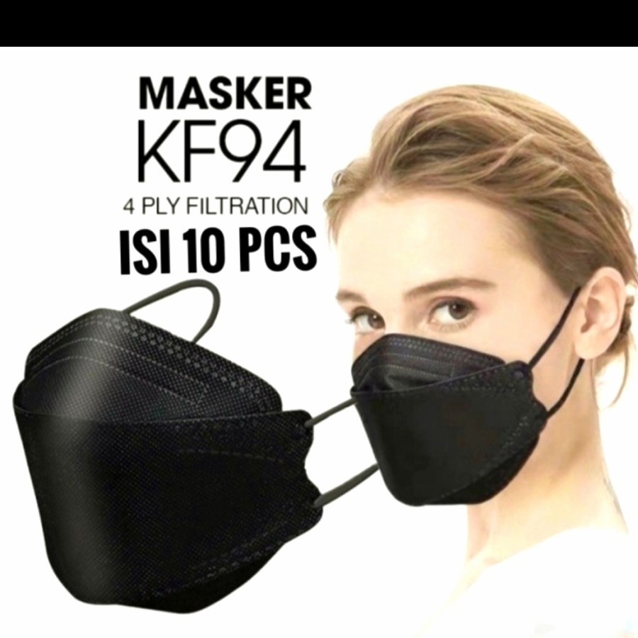 MASKER KF 94 WARNA 4PLY TERBARU MASKER KF 94 KOREA (ISI 10PCS)  KF94