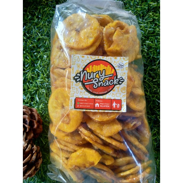 

keripik pisang bulat