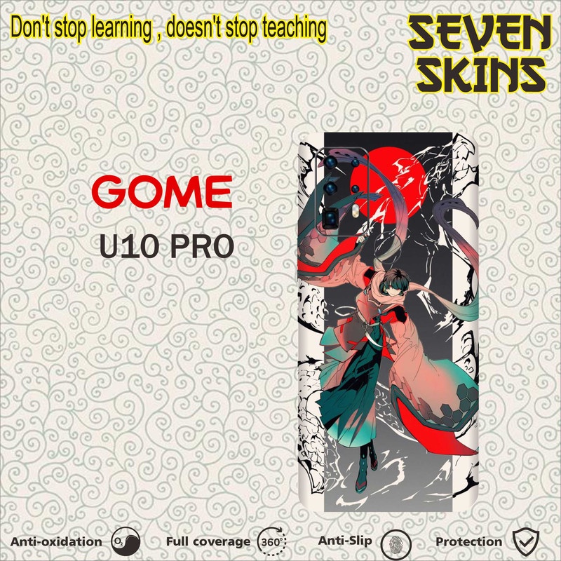 SKIN HANDPHONE DAPAT 2 PCS  GOME U10 PRO KARTUN1