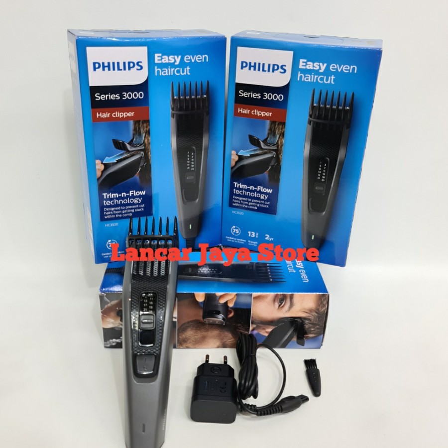 Hair Cut / Hair Clipper Philips HC3520  Pencukur Rambut / Alat Pencukur Rambut Philips HC3520