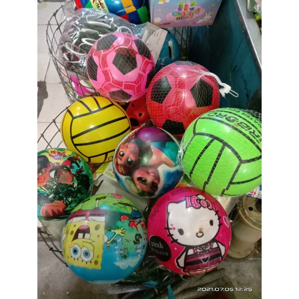 bola karet anak / bola / bola karet /mainan