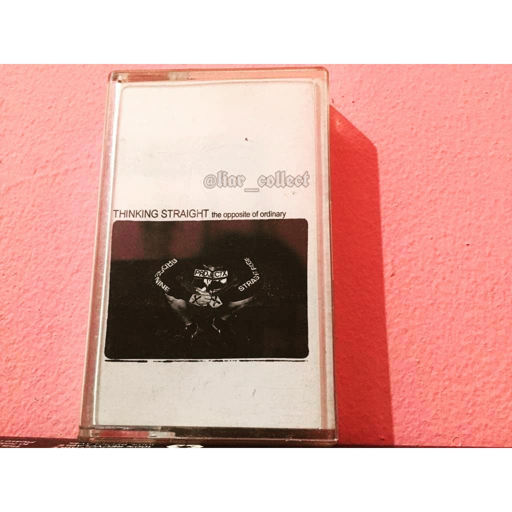 Kaset Hardcore Punk THINKING STRAIGHT alb. The Opposite Of Ordinary