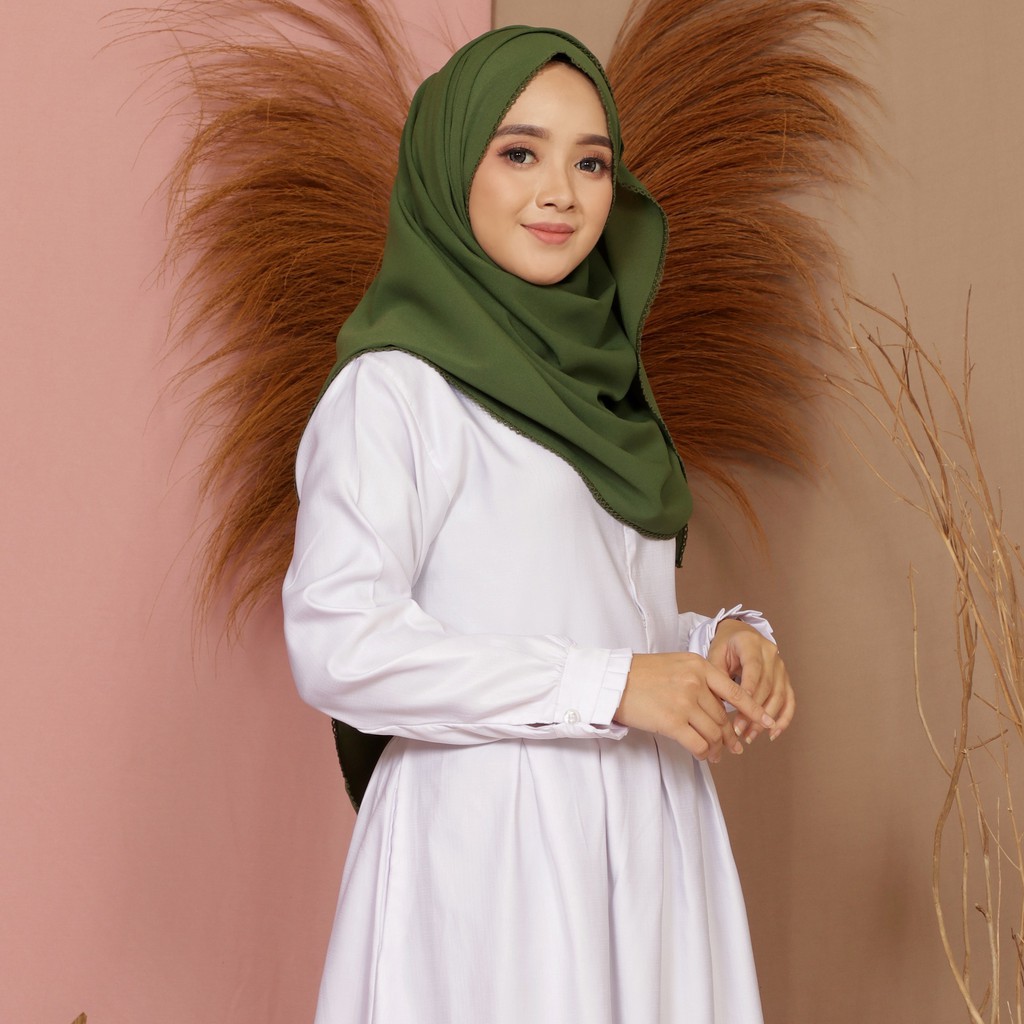 Pashmina Crochet Picot 180 x 75 Diamond stretch-1