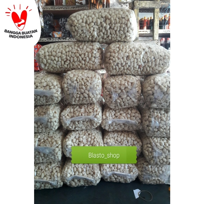 

54eh Kacang Tanah Kupas 41 / 51 ( Ecer / Kg) 60Jh