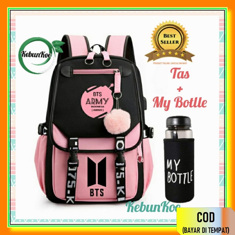 Ak1999_Tas Anak Sekolah Ransel Anak Karakter Backpack Anak Sd Dan JD825  Backpack Wanita Model Bts K