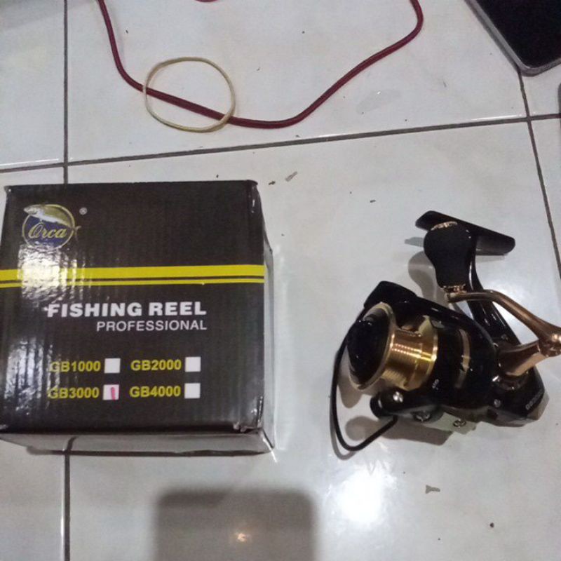 reel pancing power handle orca jaguar 3000 murah laris semarang