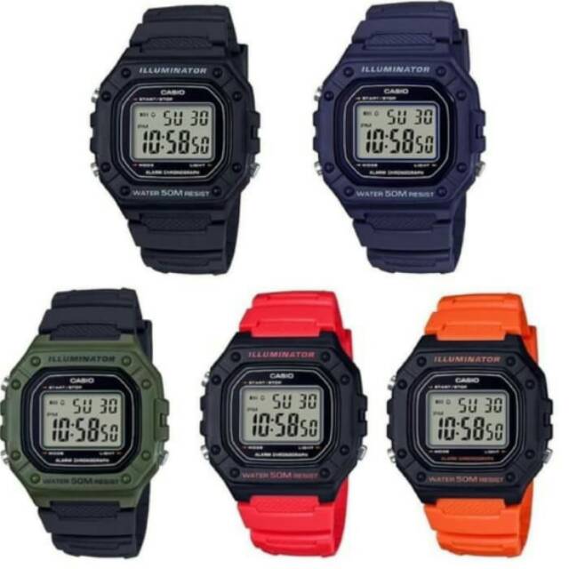 

Casio w-218 Series