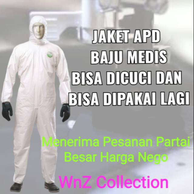 Jaket APD / Baju Medis / Baju Pelindung Medis / Alat Pelindung Diri