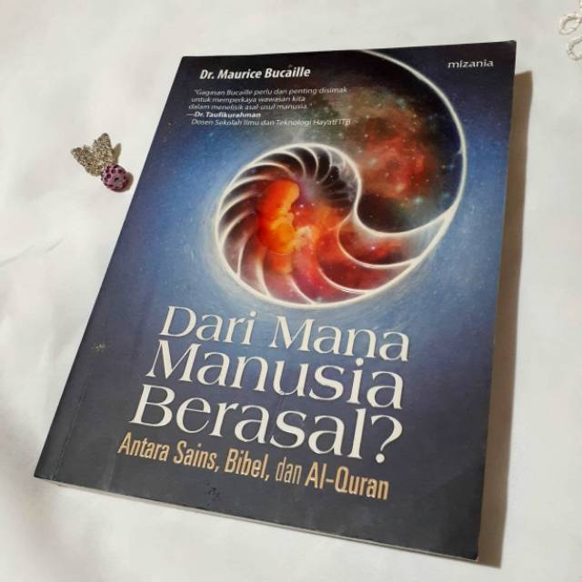 Buku Bekas Dari Mana Manusia Berasal? Antara Sains, Bibel & Al-Qur'an