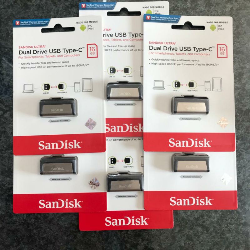 OTG Sandisk Dual Drive Type C m3.0 OTG Type C Sandisk