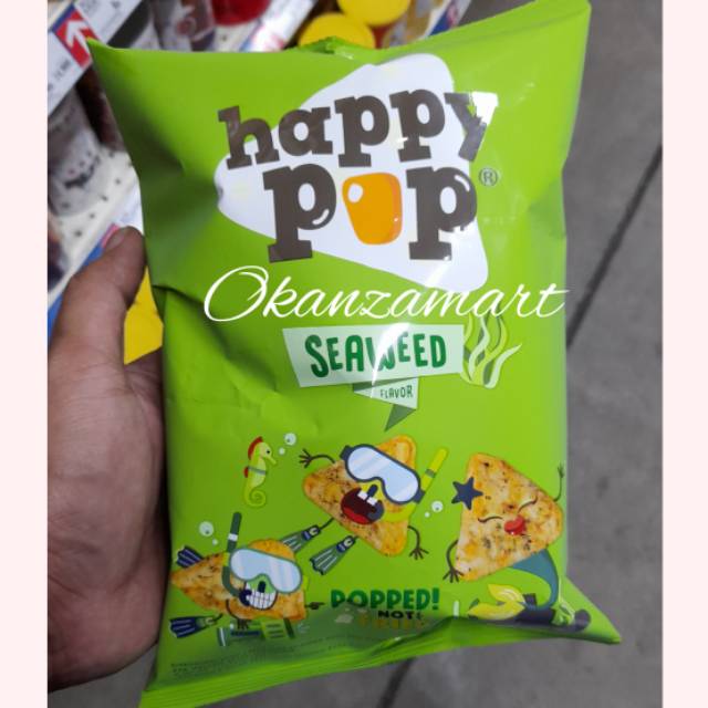 

Happy Pop Popriginal | Seaweed 52gr