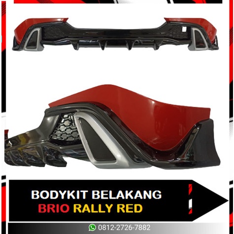 DIFFUSER | BODYKIT BELAKANG ALL NEW BRIO URBANITE