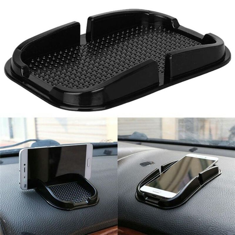 Anti Slip Dashboard Tempat Koin Dan HP-Sticky Pad Car