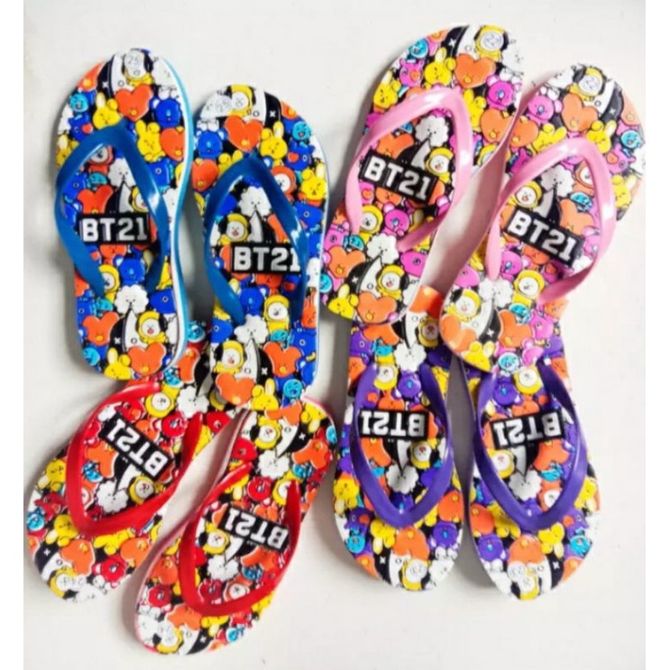 Sandal anak Perempuan BT21 Terbaru 2021