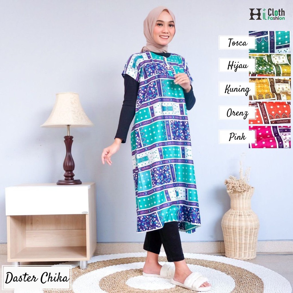 DASTER busui //Bahan Rayon//Kancing Depan