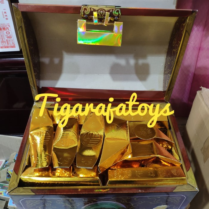 Kertas Sembahyang - Kertas Sembahyang Qing Ming Peti Uang Logam Tael Emas