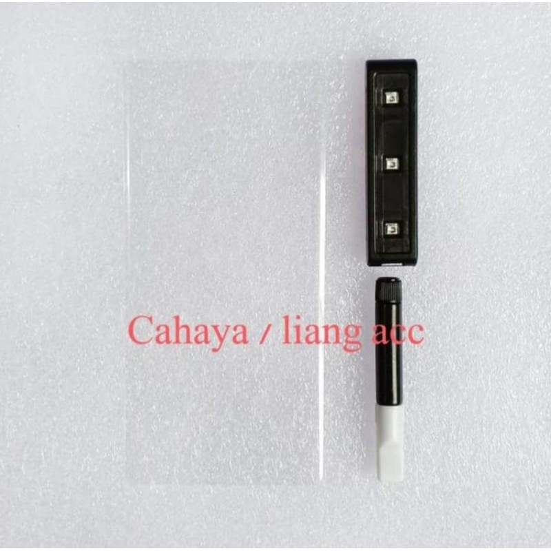 TEMPERED GLASS FULL SAMSUNG GALAXY NOTE 10 LAMPU UV LEM UV