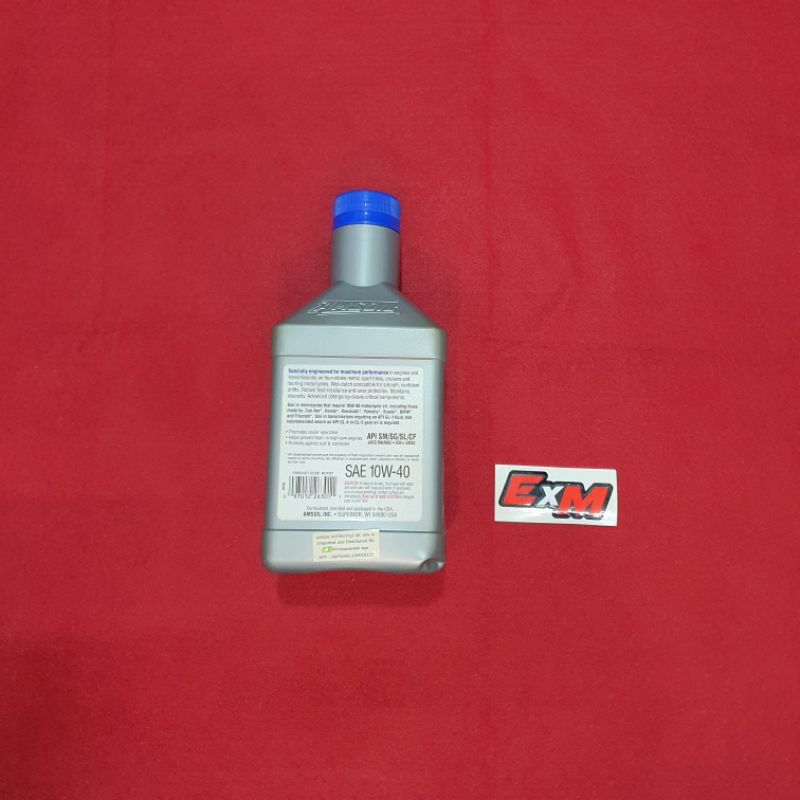 oli motor kopling dan matic Amsoil Metric 10W 40 full synthetic