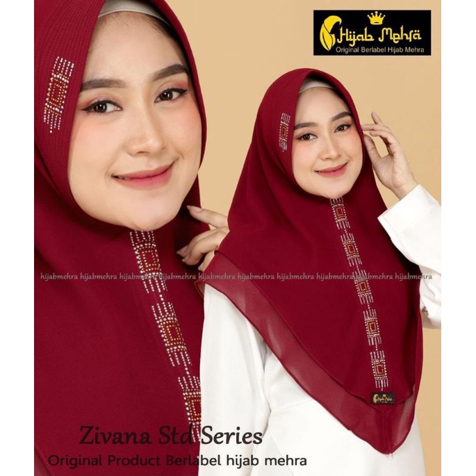 Jilbab Khimar Payet Mehra Zivana Matt Ceruty