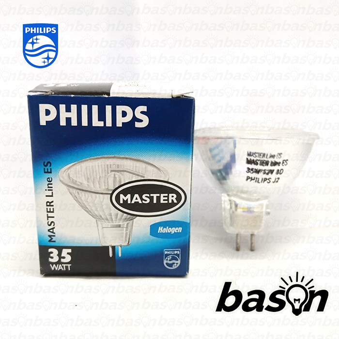 PHILIPS Masterline ES 35W 14584 8D MR16 - Lampu Halogen 12Volt