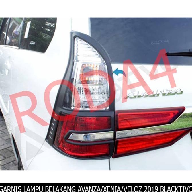 Garnish Lis Lampu Belakang Avanza Veloz Great Xenia 2019 Blacktivo rod4 Segera Dapatkan