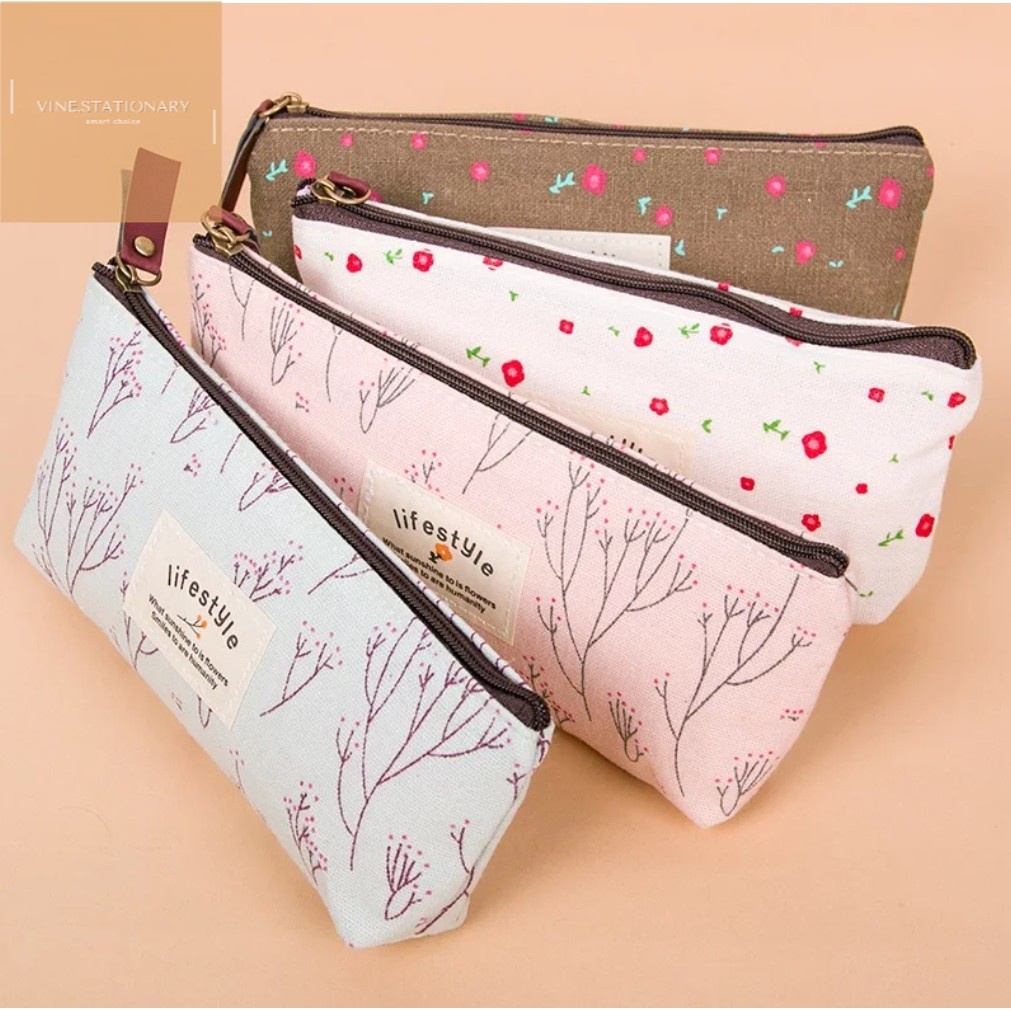 

Ennwen TP0040 Tempat Pensil Life Style / Tempat Kosmetik/VINE STATIONARY