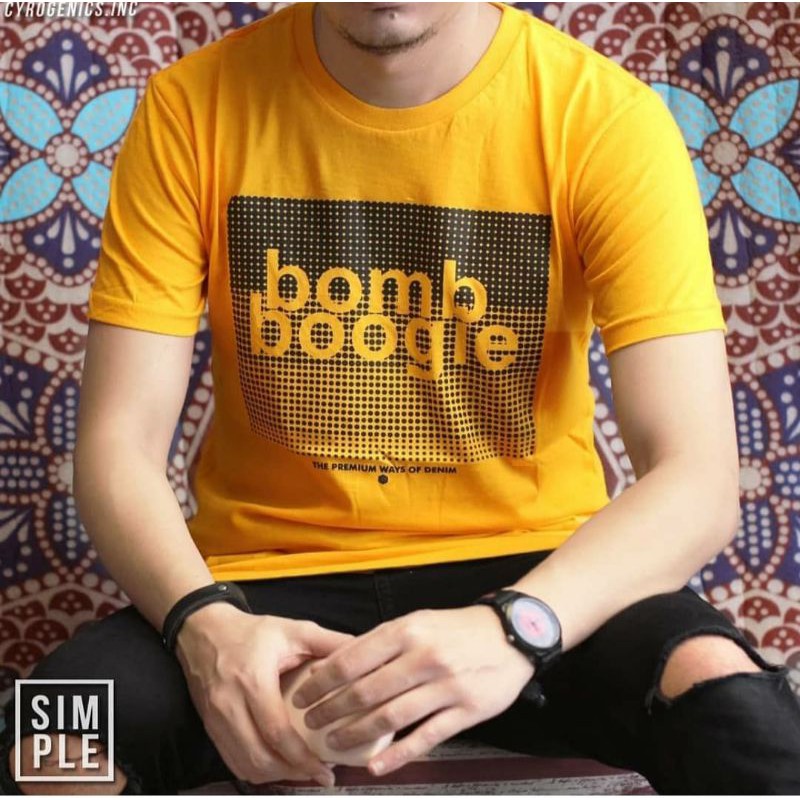 Kaos bombboogie original kaos distro