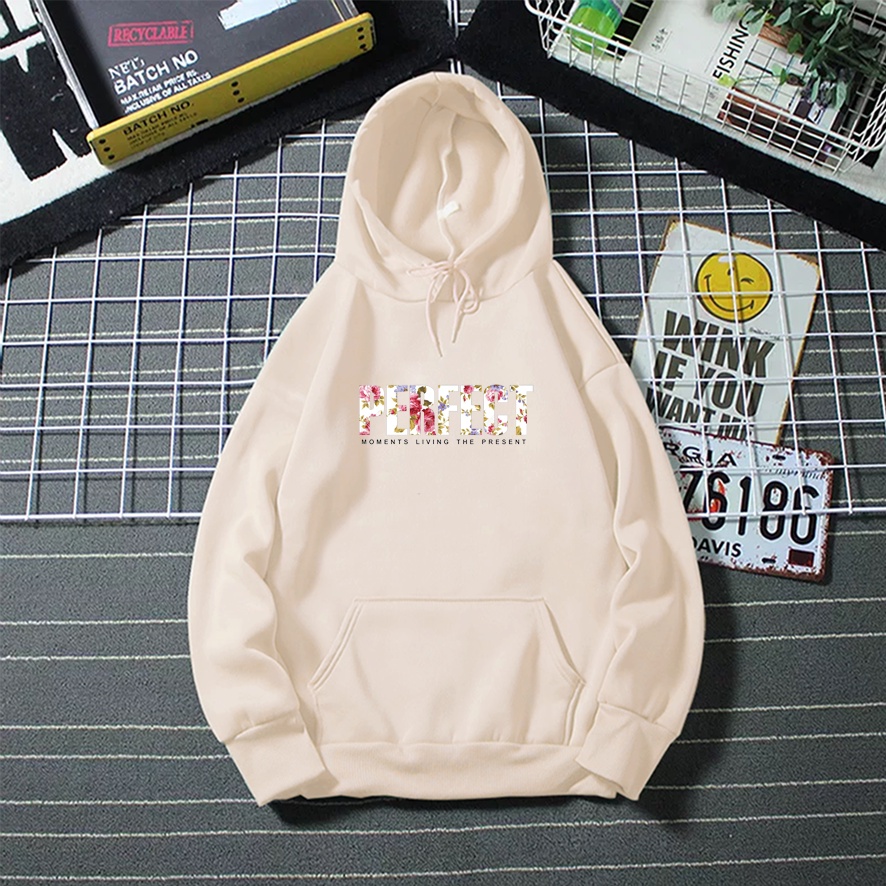 Sweater hoodie wanita PERFECT suwiter hoodie cewek