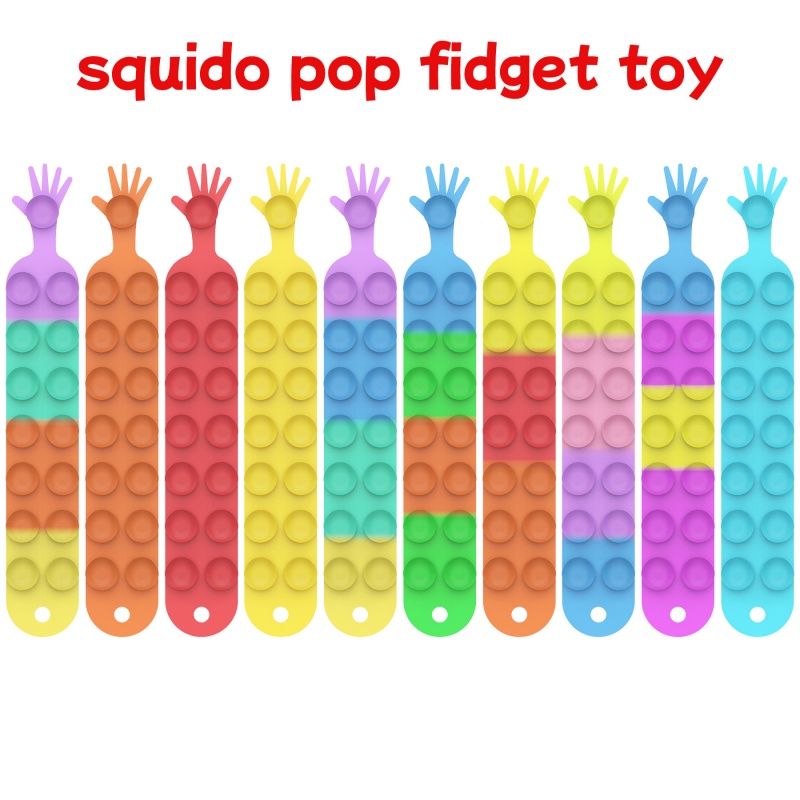 Mainan Squishy Bentuk Cumi-Cumi Dengan Suction Cup Untuk Penghilang Stress Anak / Dewasa