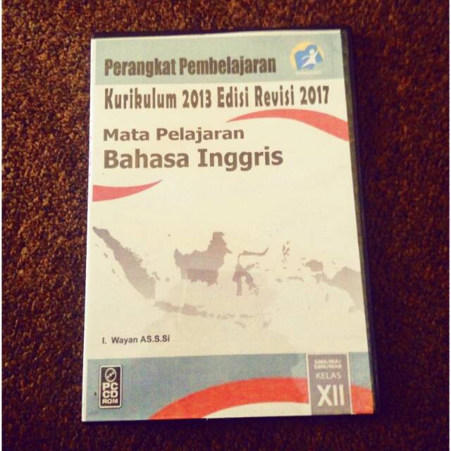 Terbaru CD RPP Bahasa Inggris SMA kelas XII kurikulum 2013 revisi 2017