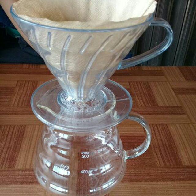 Teko Kaca Teh / Server Kopi Atau Coffee Server Glass