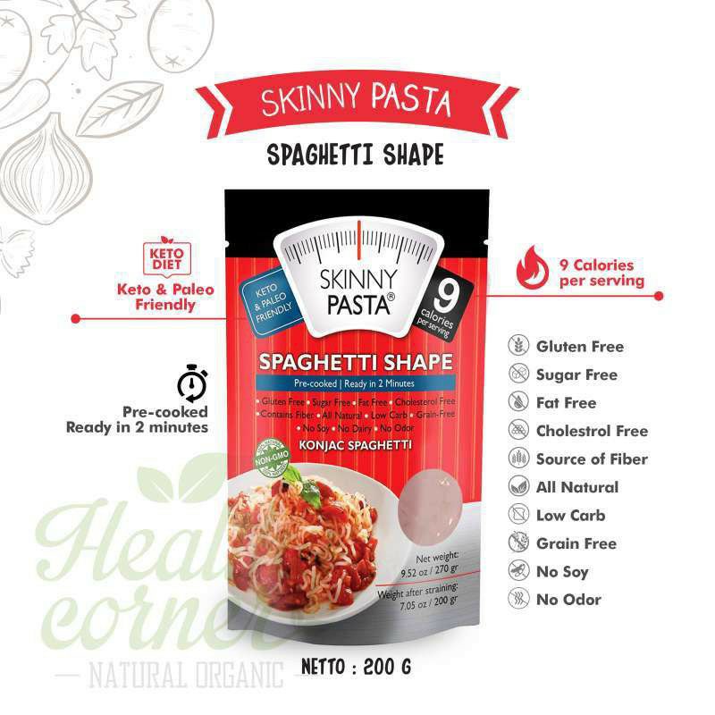 

SKINNY PASTA - SPAGHETTI SHAPE 270GR