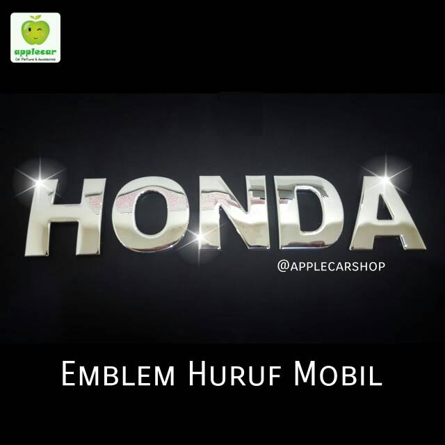 Emblem Huruf Nama Mobil